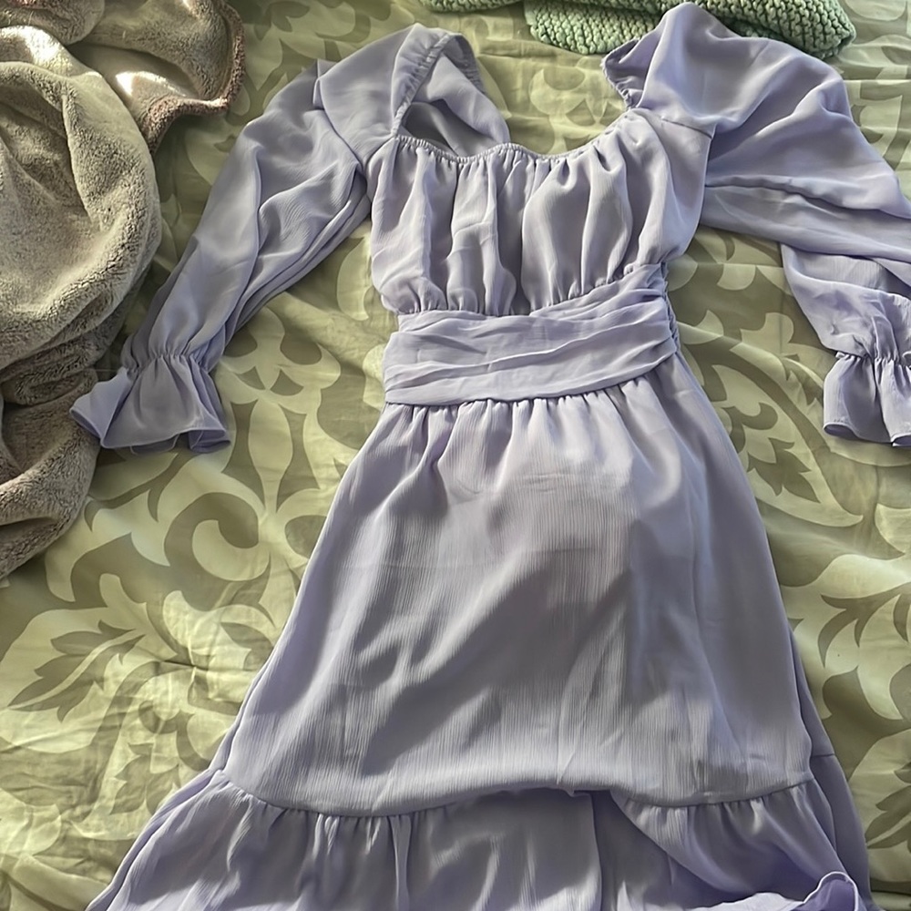 Lavender summer dress, size small, worn once